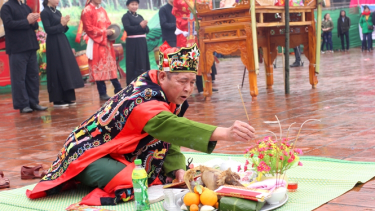 Thái Nguyên: Rộn ràng lễ cầu mùa của đồng bào Tày- Nùng