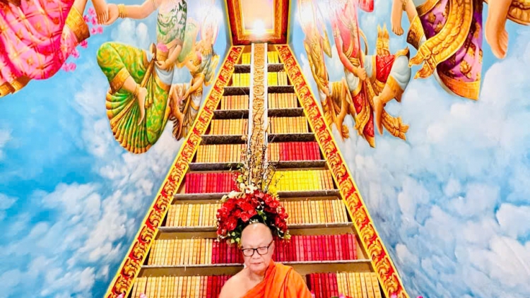 វត្តពិទូឃោសរង្សីជាមួយនឹងការអភិរក្សសាស្រ្តាស្លឹករឹតដែលមានអាយុកាលរាប់រយឆ្នាំ