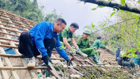 Bắc Kạn: Hưởng ứng Tháng Thanh niên bằng phong trào chung tay xóa nhà tạm, nhà dột nát