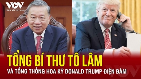 TỔNG BÍ THƯ TÔ LÂM PA PRÁ LÂNG TỔNG THỐNG HOA KỲ DONALD TRUMP 