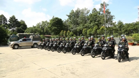 KONG AN TPHCM PADANG 8 KAPOL PASANG IEK 363 LABIK DALAM BHUM BINH DUONG KLAK