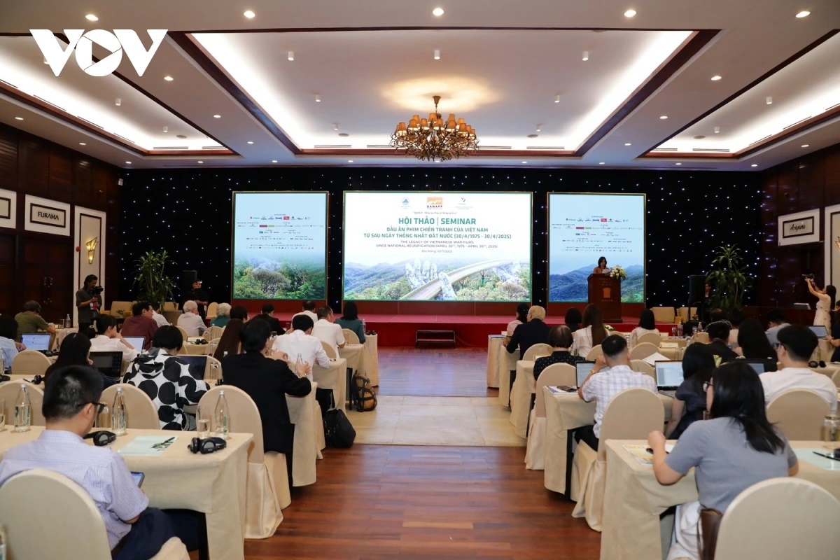 Hội thảo “Dấu ấn phim chiến tranh của Việt Nam từ sau ngày thống nhất đất nước”.
