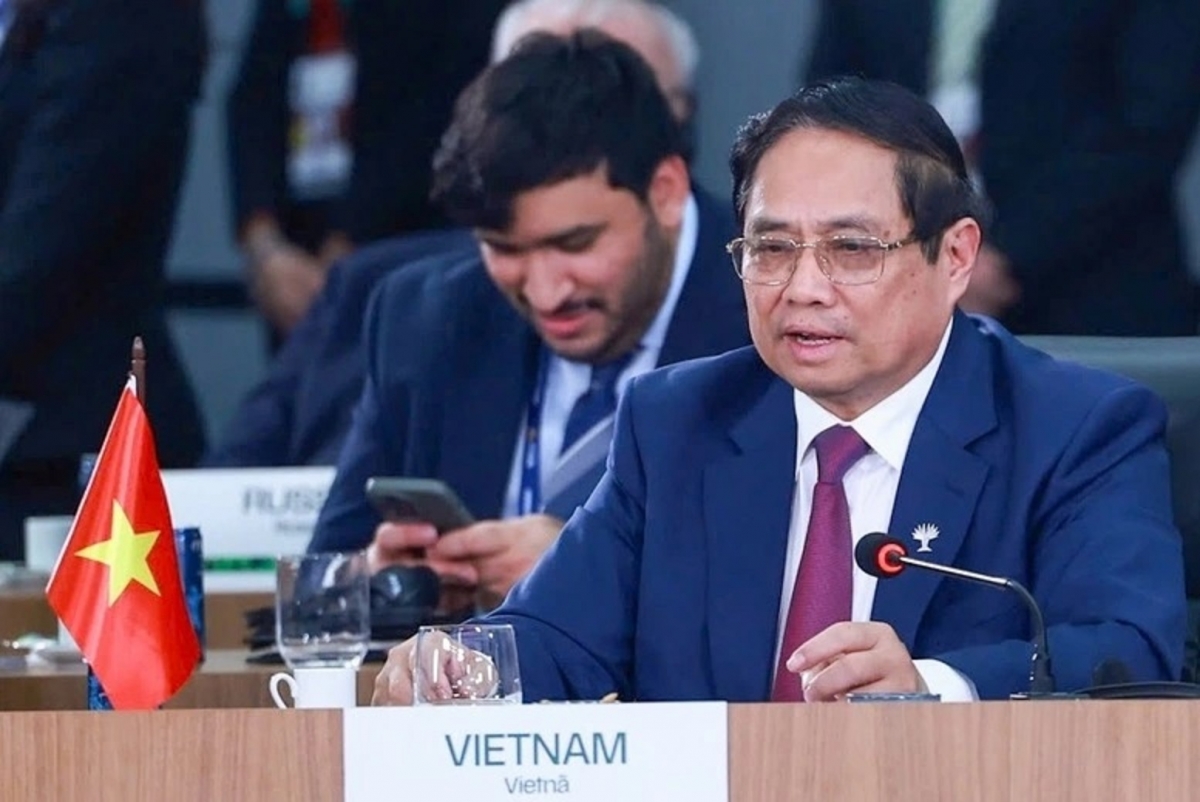 Thủ tướng Phạm Minh Chính pơma tơ̆ ‘Măng pơma dơnuh kơdră kơpal BRICS pơih să