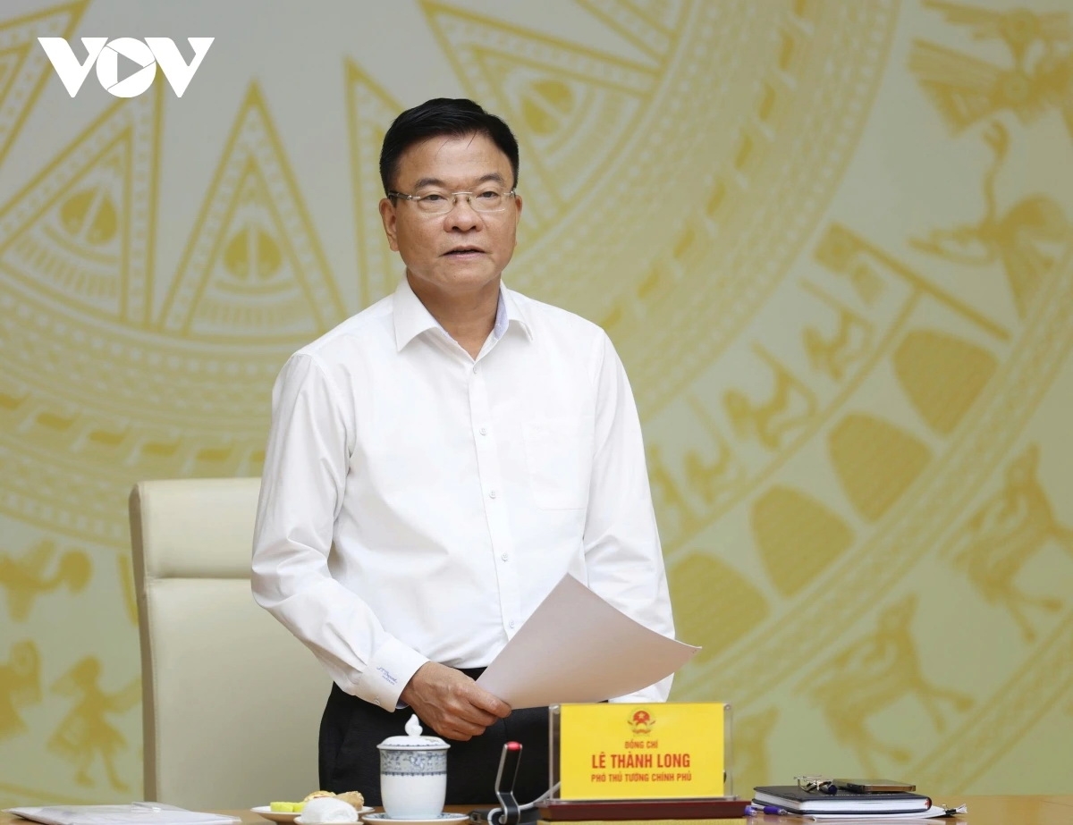 Phó Thủ tướng Chính phủ Lê Thành Long chủ trì Hội nghị