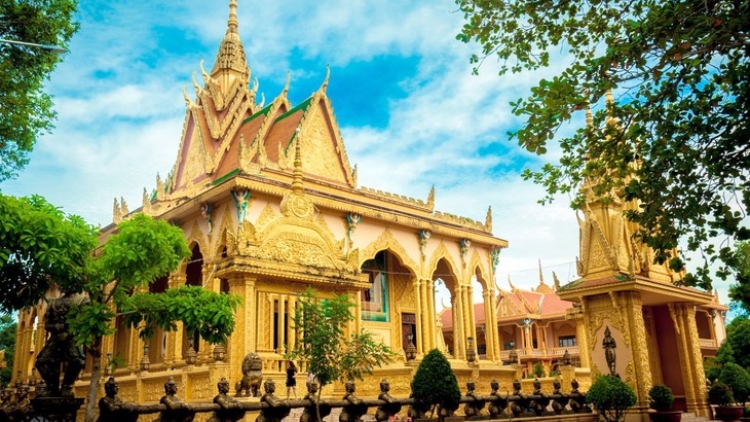 Chô ooy tỉnh Trà Vinh chêêc lêy apêê chùa Khmer