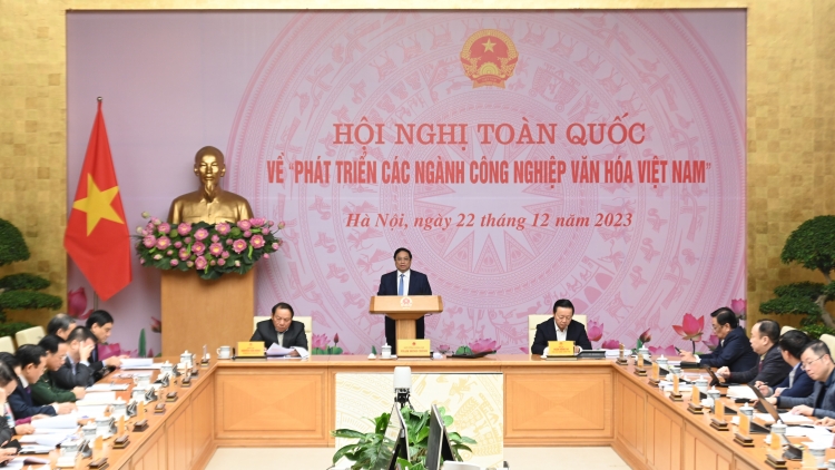 Thủ tướng Phạm Minh Chính ƀư tơm tâm nchră lam dak mpeh hun hao ăp n’gâng kan công nghiệp Văn hóa Việt Nam