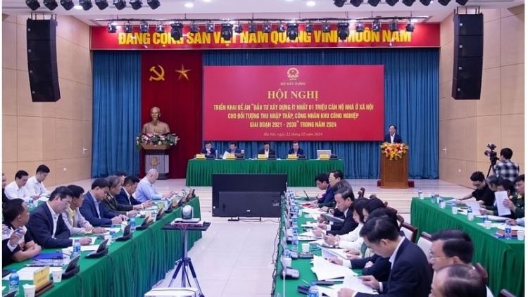 Phó Thủ tướng Trần Hồng Hà truh Hop akŏm tơlĕch tơdrong jang man hnam oei lơ̆m tơpôl sơnăm 2024