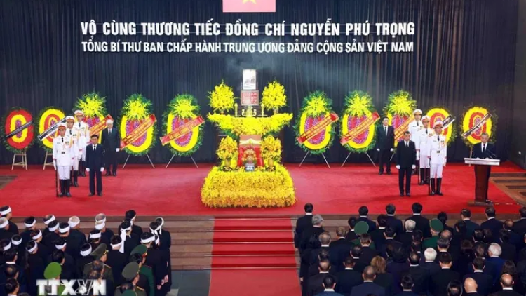 Pơphun yôm mông ba nao dor Khua git gai Ping gah dêh čar ơi Nguyễn Phú Trọng