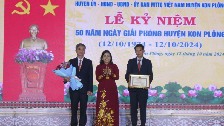 Kon Tum kỷ niệm 50 năm giải phóng huyện Kon Plông