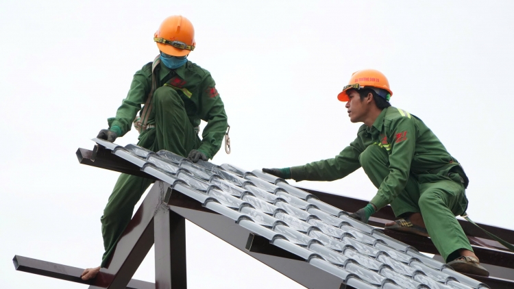 Khu tái định cư Làng Nủ đang dần hiện hữu