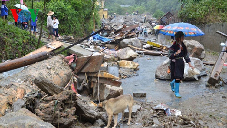 124 người chết, mất tích, bị thương do áp thấp nhiệt đới, mưa lũ