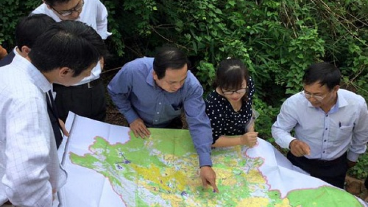Đoàn công tác  trung ương khảo sát tình hình xây dựng nông thôn mới tại huyện Chư Mgar