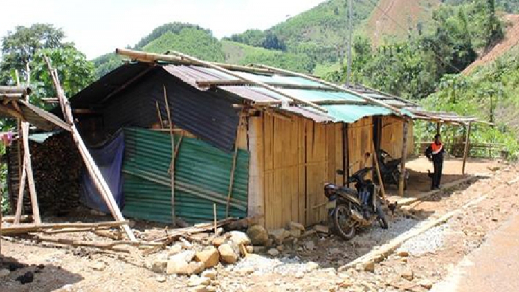4 khu tái định cư ở miền núi Quảng Ngãi thi công chậm tiến độ