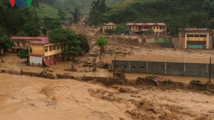 17 người chết và mất tích do mưa lũ ở huyện Mù Cang Chải