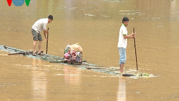 Vùng trũng Nấm Lư (Mường Khương) bị ngập lụt nặng do mưa lớn