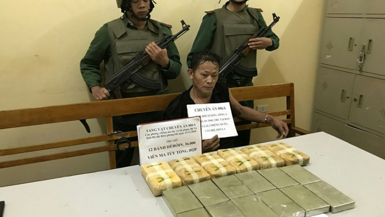 Bộ đội biên phòng triệt phá chuyên án vận chuyển ma túy lớn tại Sơn La