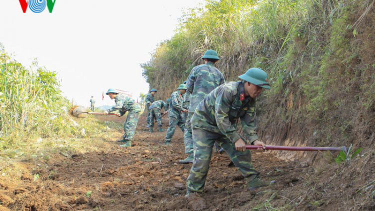 Thắm đượm tình Quân – Dân ở Huổi Chan 2, Điện Biên
