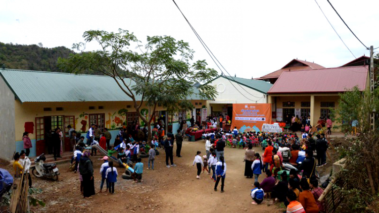 Sơn La: Xã vùng biên vui mừng đón điểm trường mới