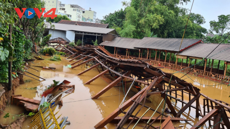 Gia Lai: Lụt lội trên cao nguyên Pleiku