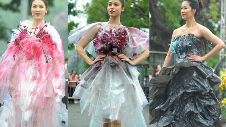 Philippines: may quần áo từ phế liệu