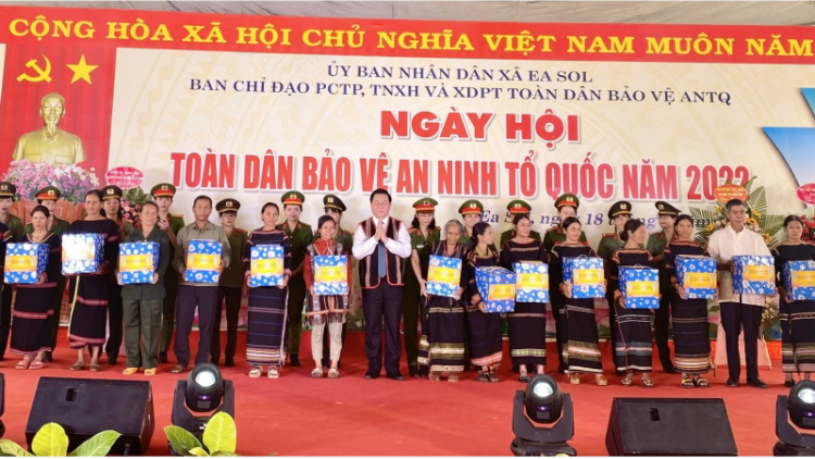 Trưởng Ban Tuyên giáo TW dự “Ngày hội Toàn dân bảo vệ ANTQ 2022” tại Đắk Lắk