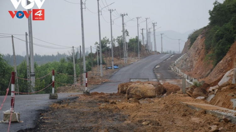 Bình Định: Tập trung khắc phục giao thông miền núi