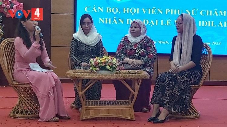 Họp mặt Phụ nữ Chăm nhân dịp Tết Raya Idil Adha 2023