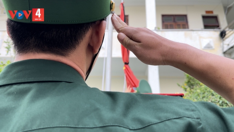 TP HCM: Cán bộ, chiến sỹ Biên phòng nơi xã đảo Thạnh An tưởng nhớ tiễn đưa TBT Nguyễn Phú Trọng
