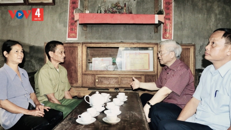 Tình cảm của đồng bào Tày - Nùng với Tổng Bí thư Nguyễn Phú Trọng: Nhân dân tăng cường đoàn kết, giúp sức vượt qua khó khăn, tiếp tục xây dựng đất nước Việt Nam ta ngày càng vững mạnh 