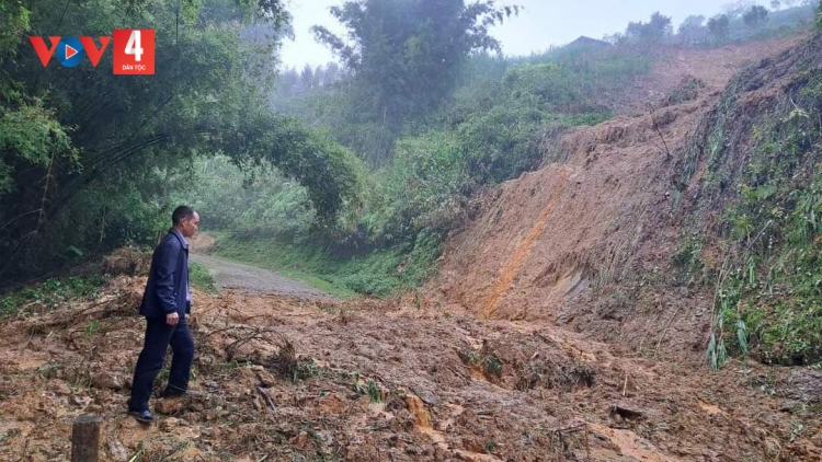 Mưa lớn kéo dài gây thiệt hại tại một số địa phương ở Lào Cai