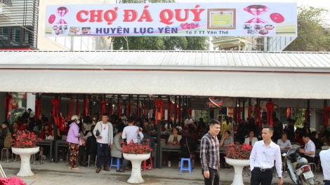 Độc đáo chợ đá quý tiền tỷ "có một không hai" ở Việt Nam 