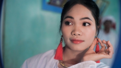 Độc đáo tục lệ cô dâu rước chú rể người Chăm về nhà ở Ninh Thuận