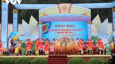 Lễ hội Đền Hùng n’hanh Pơh Văn hóa – Pâl nđaih me neh ndru yău năm Giáp Thìn 2024