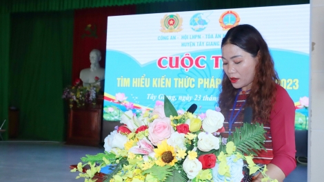 Phỏng vấn Bhriu Thị Nem- Chủ tịch Hội LHPN huyện Tây Giang 