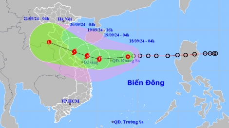 Áp thấp nhiệt đới khẩn cấp có khả năng mạnh lên thành bão cấp 8, giật cấp 10