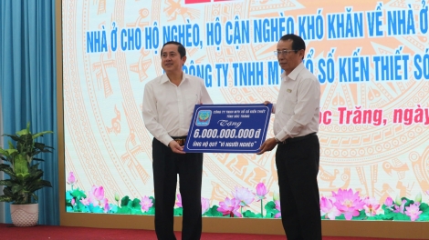 Năm 2024 Sóc Trăng xây dựng và sửa chữa hơn 500 căn nhà đại đoàn kết cho hộ nghèo, cận nghèo