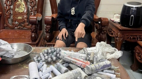 Liên tiếp phát hiện, ngăn chặn nhiều học sinh tự chế tạo pháo ở Đắk Nông