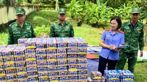Tăng cường phòng chống buôn lậu pháo trên tuyến biên giới Gia Lai