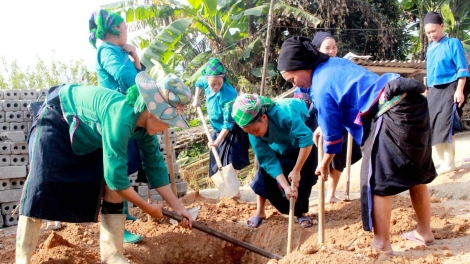Cách làm hay trong phong trào xóa nhà tạm, nhà dột nát tại Hoàng Su Phì