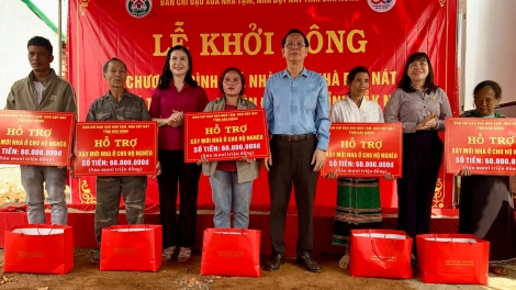 Đắk Nông khởi công và phát động xoá nhà tạm toàn tỉnh