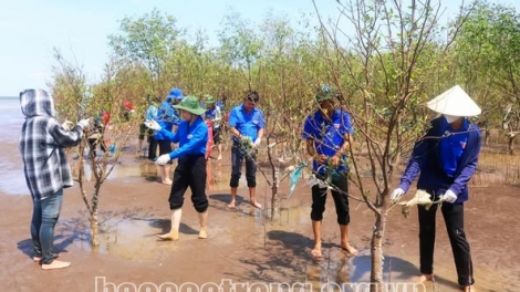 យុវវ័យស្រុក Cù Lao Dung រៀនសូត្រ និងធ្វើតាមដំបូន្មានរបស់អ៊ំ