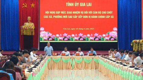 Tĭnh uy Gia Lai pơma đam păng pơjao sơnong jang ăn 231 kang ƀô̆ dơnơm kơ xah, phương đơ̆ng rŏng kơ tơmơ̆t hơdai  