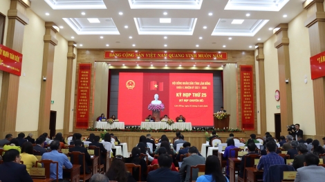 Hô̆i đong Kuăn pơlê kong pơlê Lâm Đồng hneăng 10 tơkŭm po hôp mơ’nui dêi túa Hô̆i đong kuăn pơlê pêi cheăng 3 râ