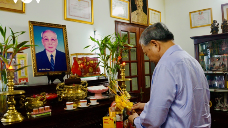 Tổng Bí thư, Kruanh dak Tô Lâm mpoh nhang nkah gĭt ăp kruanh rđău kan dâk leo lor bôk năp ta nkual ƀon têh Hồ Chí Minh
