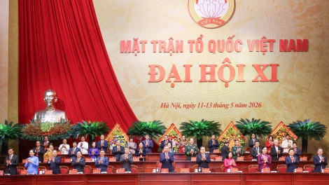 Khai mạc Đại hội đại biểu toàn quốc MTTQ Việt Nam lần thứ XI (2026-2031)