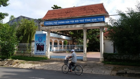 Chỉ đạo xử lý nghiêm việc thu tiền học phụ đạo ở Trường PTDT nội trú tỉnh Kon Tum