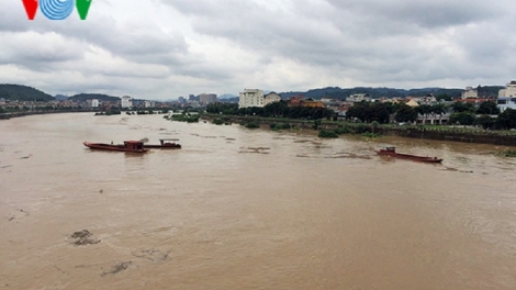 Lào Cai: Xuất hiện lũ sông lớn nhất kể từ đầu mùa