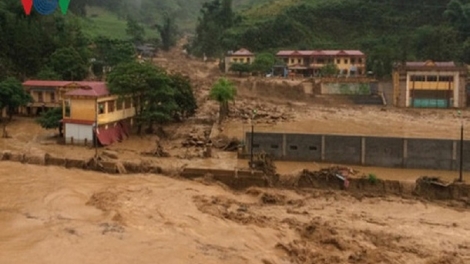 17 người chết và mất tích do mưa lũ ở huyện Mù Cang Chải