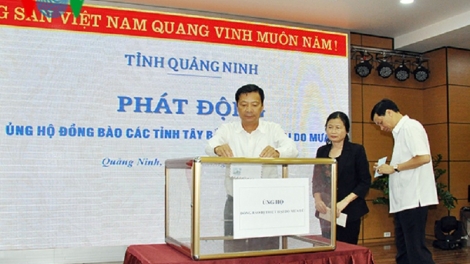 Hơn 2 tỷ đồng Quảng Ninh ủng hộ đồng bào các tỉnh Tây Bắc khắc phục thiệt hại do mưa lũ