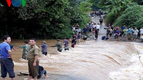 Yên Bái: các hộ dân nằm trong khu vực nguy hiểm đã được di dời đến nơi an toàn
